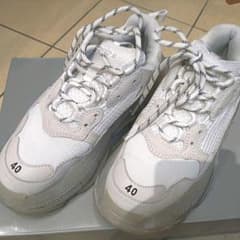 【期間限定値下】BALENCIAGA　トリプルエスクリアソール40のサムネイル