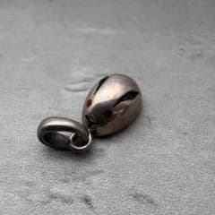 希少 値下げ可】かすう工房 雪うさぎ ネックレストップ チャーム 