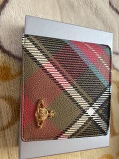 ヴィヴィアン　財布　二つ折り財布　チェックのサムネイル