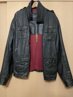 Super dry 極度乾燥しなさい　レザージャケットのサムネイル