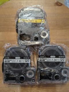 テプラテープ マグネット3個セットのサムネイル