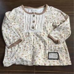 花柄カットソー 80cmのサムネイル