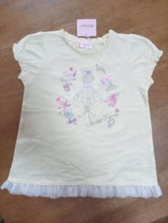新品！mezzo piano メゾピアノ Tシャツ 130のサムネイル