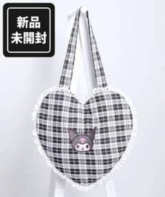 サンリオ× DearMyLove　フェイスハートトートバッグ　クロミ　夢展望のサムネイル