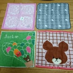 ミニタオル、４枚セットのサムネイル