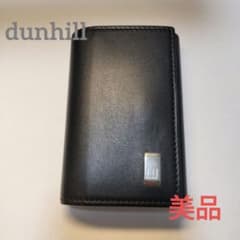dunhill ブラックレザーキーケース　美品のサムネイル