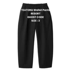TEATORA Wallet Pants RESORT GC Size: 3のサムネイル