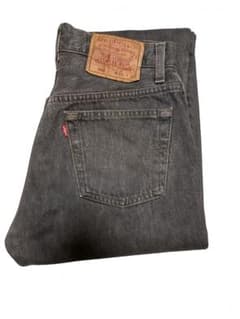 Levi’s 501 USA製 ブラックデニム W28 L34 ボタン裏552のサムネイル