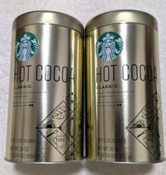 スターバックス クラシック ホット ココア（アウトレット品）850g✕2缶