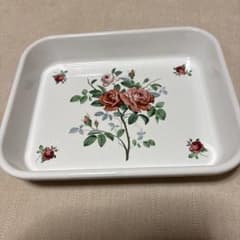 薔薇柄 角型トレイのサムネイル