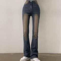 amood フレアデニム パンツ ジーンズのサムネイル