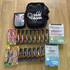 エギセット エギングバック スクイッドマニア ヤマシタ おまけ付き