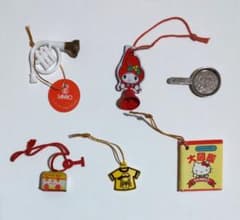 サンリオ おまけ 6点 昭和レトロ キティ マイメロ キキララのサムネイル