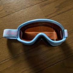 スノーゴーグル　キッズ用　水色☆のサムネイル
