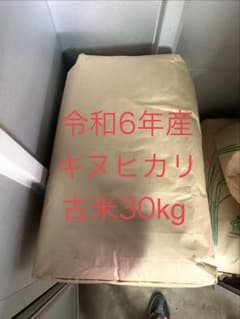 キヌヒカリ 古米 30kg 令和6年産　送料込のサムネイル