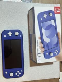 Nintendo Switch Lite ブルー 本体 箱あり 動作確認済みのサムネイル
