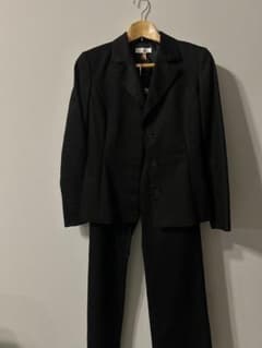 a.v.v レディース パンツスーツ ブラックのサムネイル