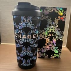 新品⭐︎CHAGEE 覇王茶姫 タンブラー⭐︎黒青 515ml 香港 - メルカリ