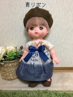 メルちゃん　服　青リボンのサムネイル