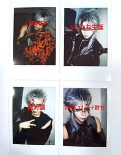 XANVALA巽さんチェキ写真セット① XANVALA巽さんチェキ4枚セット⑥ - メルカリ