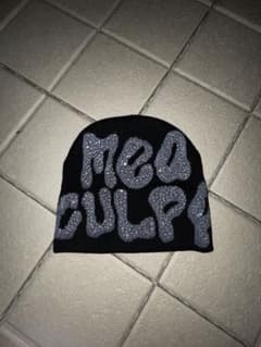 Mea Culpa ラインストーン ビーニー ブラック　swagのサムネイル