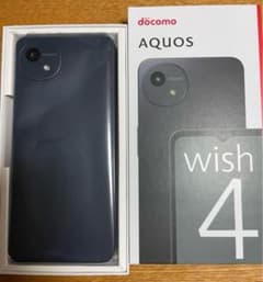 docomo AQUOS wish 4 ダークグレー　新品・未使用品のサムネイル