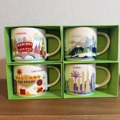 Starbucks YOU ARE HERE マグカップ4個 スターバックスのサムネイル