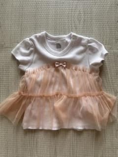 ベビー用チュール付きTシャツ 2枚セットのサムネイル