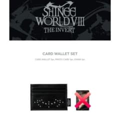 SHINee WORLD Ⅷ MD CARD WALLET トレカなしのサムネイル