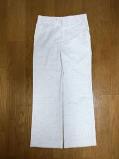 グ*ェ様 70’s〜80’s Levi’s リネンライク フレアパンツ 生成り m82943596239_1.jpg?1781190856