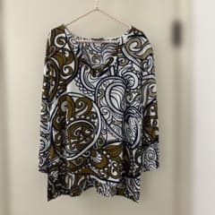 マヌヘアリィ manuheali'i✨ チュニック Manuheali'iマヌヘアリィチュニック七分袖 - メルカリ