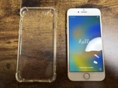 iPhone8 본체 클리어 케이스 포함