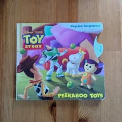Toy Story Peekaboo Toys　英語　絵本　ボードブックのサムネイル