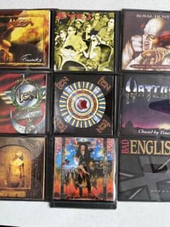ハードロックヘヴィメタルCDまとめ売りのサムネイル