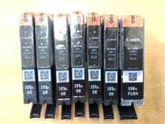 キャノン純正黒インクBCI-351XLとBCI-350XLのサムネイル