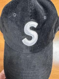 FW24 コーデュロイ ブラックキャップ 【美品】Supremeのサムネイル