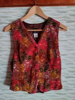 2/10まで　KENZO　ベロアベストのサムネイル