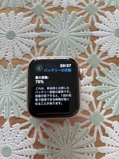 Apple Watch SE 40mm GPSモデル　ローズゴールドのサムネイル