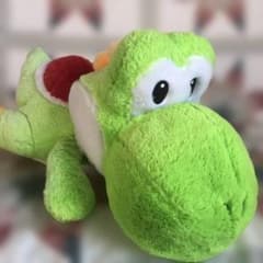 ヨッシーBIGクタッとぬいぐるみ - メルカリ