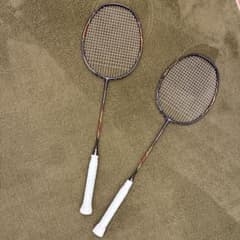 YONEX NANOFLARE 800 バドミントンラケット 2本セットのサムネイル