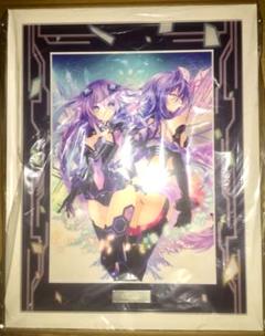 【非売品】「超次元ゲイム ネプテューヌ キャラファイングラフ 複製原画」 非売品】「超次元ゲイム ネプテューヌ キャラファイングラフ