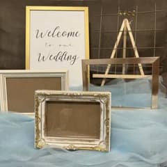 ウェルカムボード フォトフレーム セット 結婚式のサムネイル