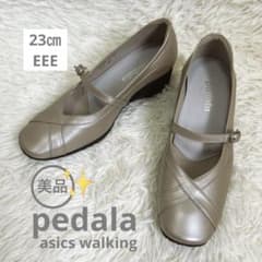 美品ASICS Walking Pedara ペダラ ストラップパンプス 23 極美品23㎝EEE pedala asics walking ペダラストラップ - メルカリ