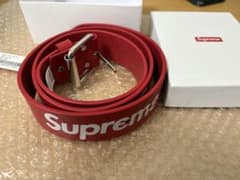 シュプリーム　supreme ベルト 25FW レッド　Lサイズ 新品未使用のサムネイル