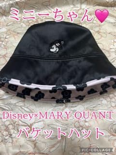 Disney×MARY QUANT バケットハット マリークワント　帽子　ミニーのサムネイル