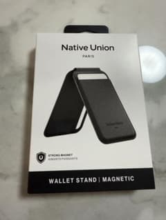 【美品】iPhone Native Union ウォレットスタンド マグネット式