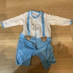ミキハウス　男の子　ロンパース80のサムネイル