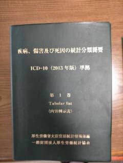 疾病、傷害及び死因の統計分類提要 ICD-10(2013年版)準拠 第1巻 内…のサムネイル
