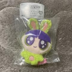 파워 퍼프 걸스 오메메 반짝이 봉제 인형 토끼 버터 컵 가챠 가챠