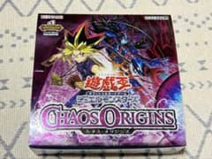 遊戯王CHAOS ORIGINSカオスオリジンズ 1BOX シュリンク無し - メルカリ
